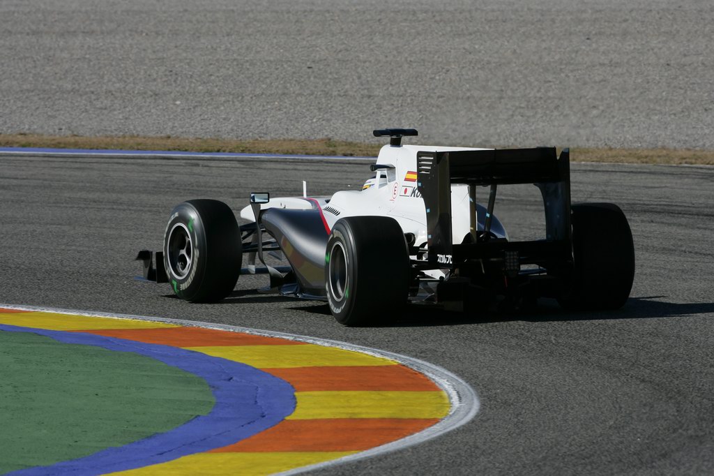 Test Valencia primi km, Pedro de la Rosa, BMW Sauber C29